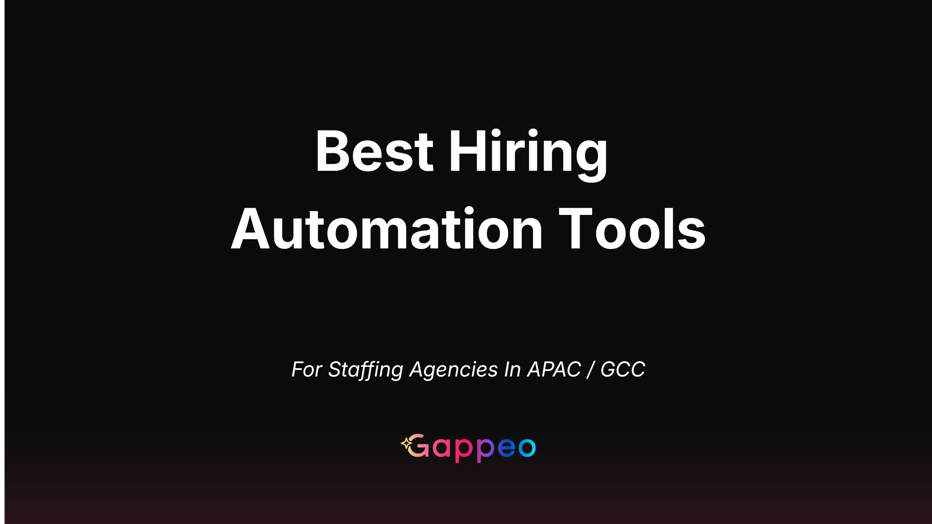 Best Hiring Automation Tools for Staffing Agencies in 2026: Which One Actually Works?